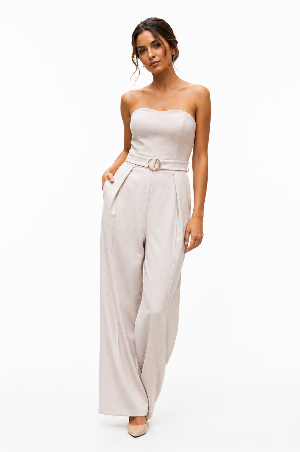 Combinaison tailleur revisité Pantalon bustier