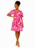 Robe Tropicale Rose